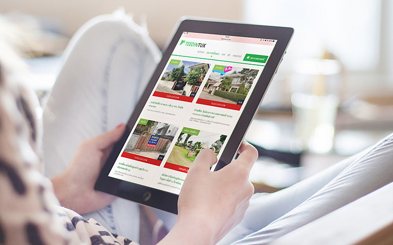 รับทำเว็บไซต์Teedintuk.com ศูนย์รวมอสังหาฯ รับทำเว็บไซต์Teedintuk.com ศูนย์รวมอสังหาฯ